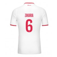 Fotbalové Dres AS Monaco Denis Zakaria #6 Domácí 2024-25 Krátký Rukáv